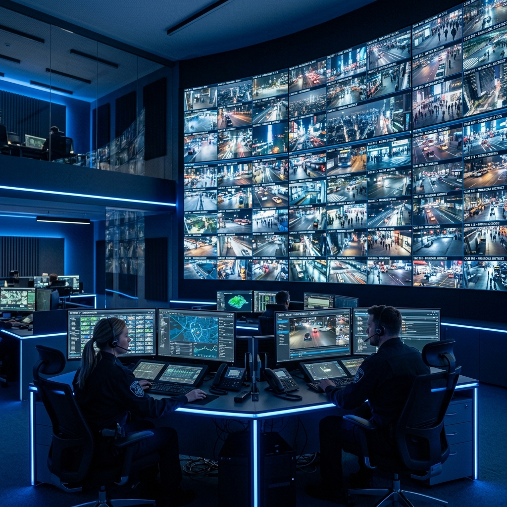 IP CCTV & Security Command Center